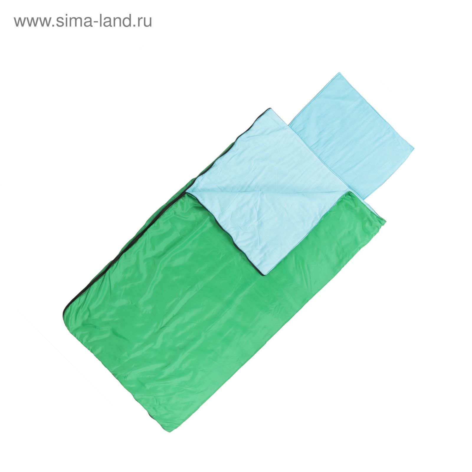 Спальный мешок "Комфорт", 2-х слойный, увеличенный, размер 230 х 105 см, цвет микс