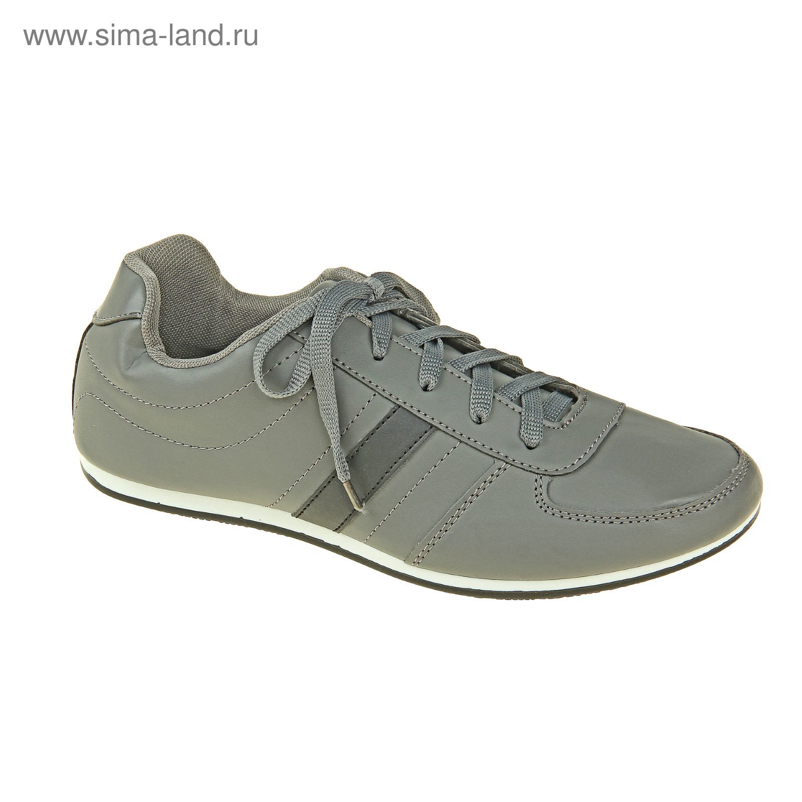 Кроссовки мужские, цвет серый, размер 45 (арт. LKM00070-01-06)