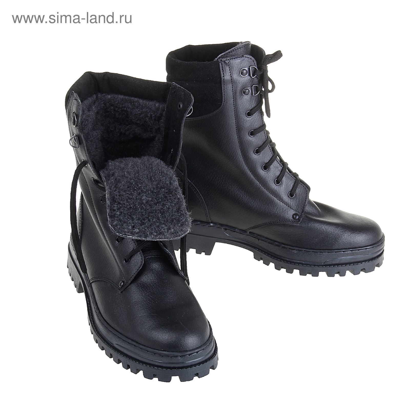 Тактические ботинки "БМ Омон-2", искуственный мех, зимние, размер-43