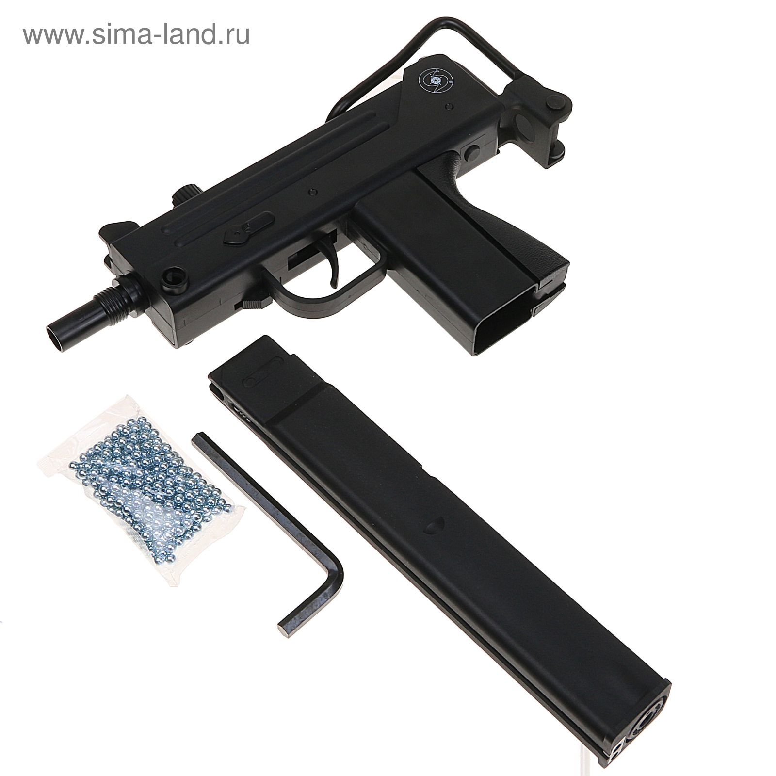 Пистолет-пулемет Ingram M11 GNB пластик/черный/полуавтомат