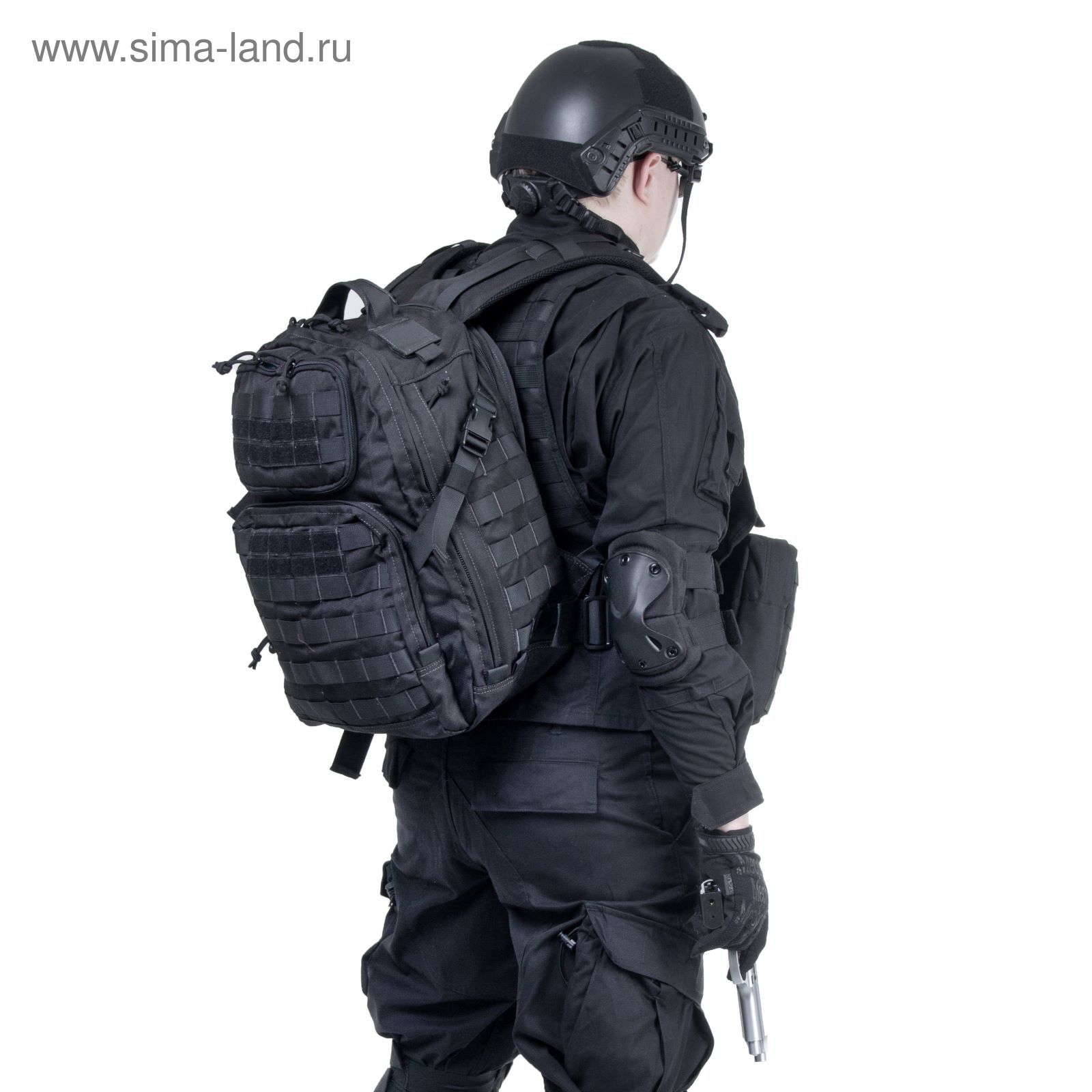 Рюкзак Travel Backpack Black BP-07-BK, 45 л