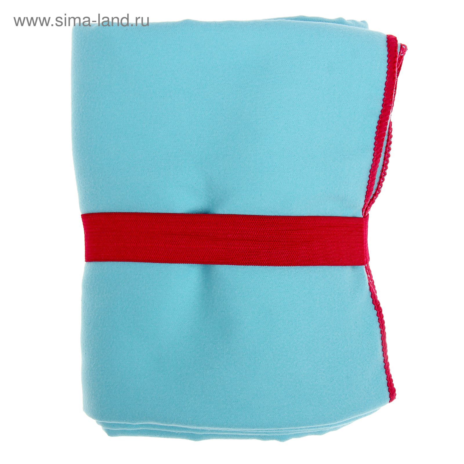 Спортивное полотенце ONLITOP, размер 40х55 см, голубой, 200 г/м2