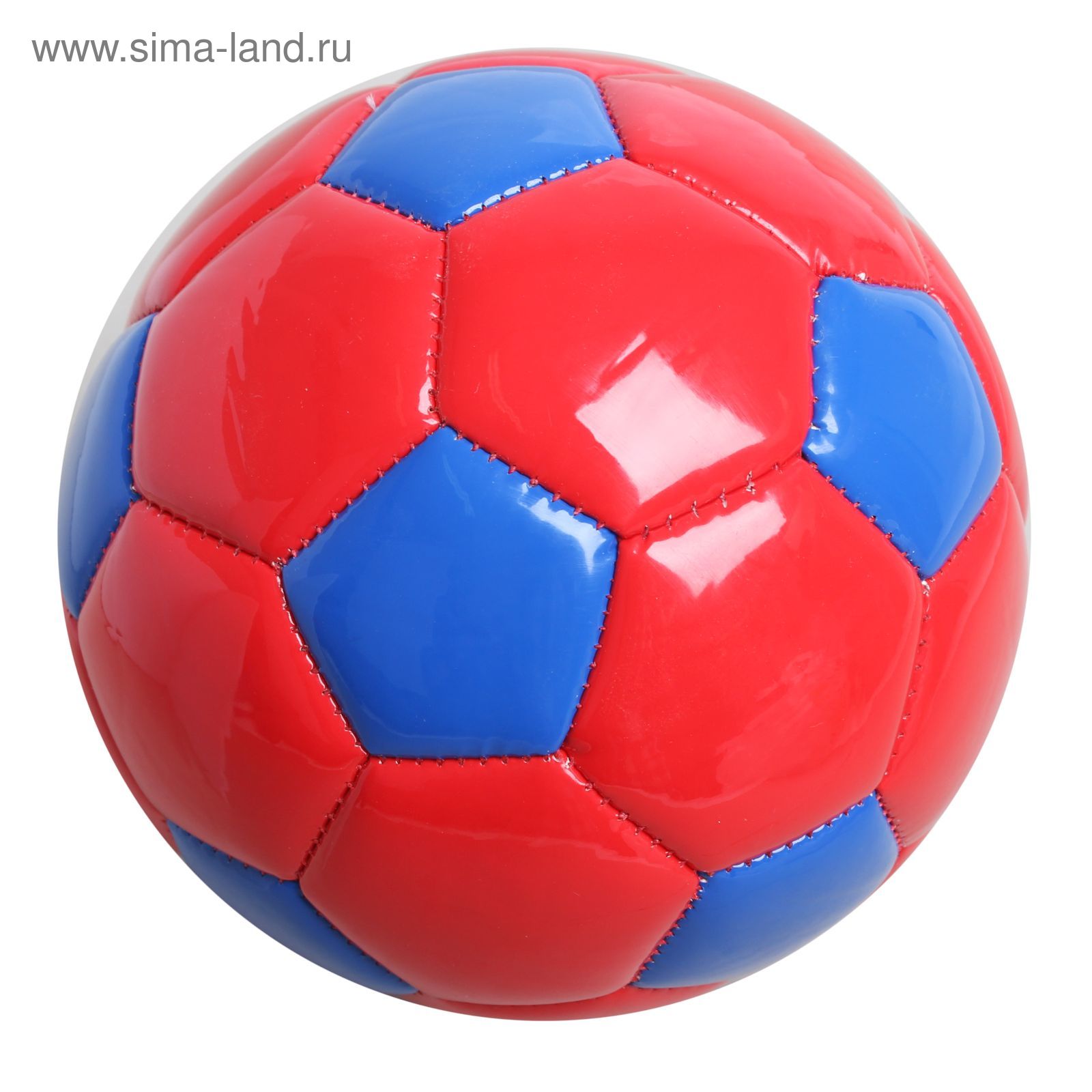 Мяч футбольный, 2 подслоя, PVC, машинная сшивка, размер 2, цвета микс