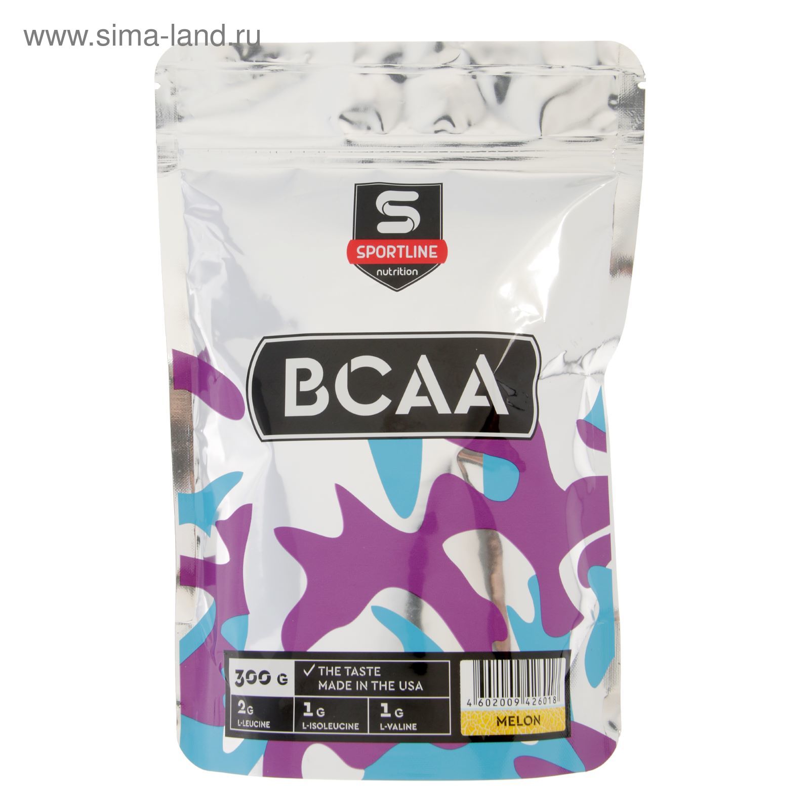 Аминокислоты SportLine BCAA 2:1:1 300g (Дыня)