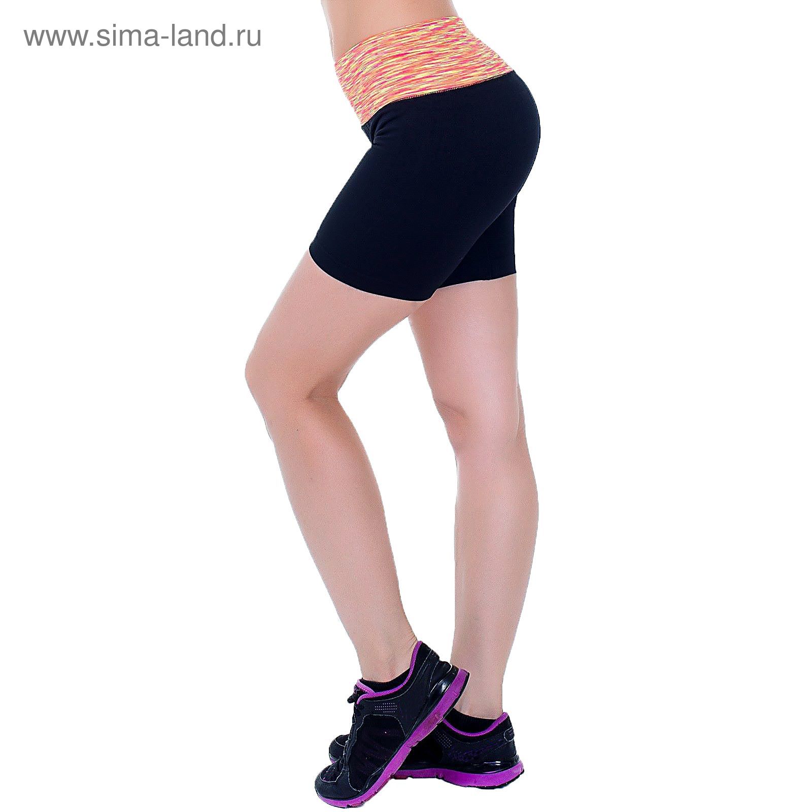 Спортивные шорты ONLITOP Fitness time coral, размер S-M (42-44)