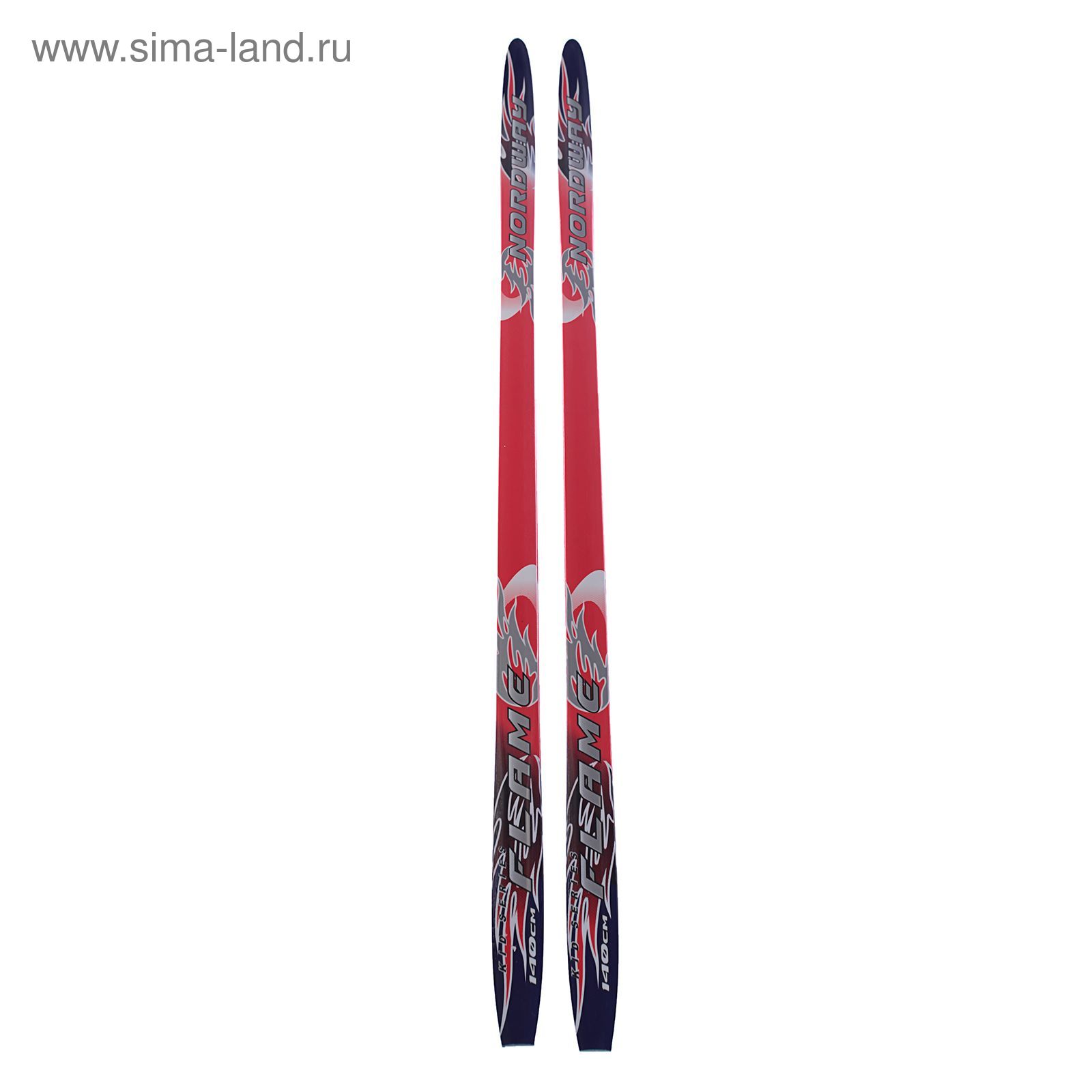 Лыжи пластиковые БРЕНД ЦСТ (step 140 см)