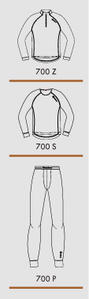 Кальсоны GUAHOO Fleece Basic 700 P/DVT