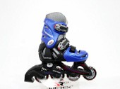 Роликовые коньки JOEREX RO0603 (синий/черный)