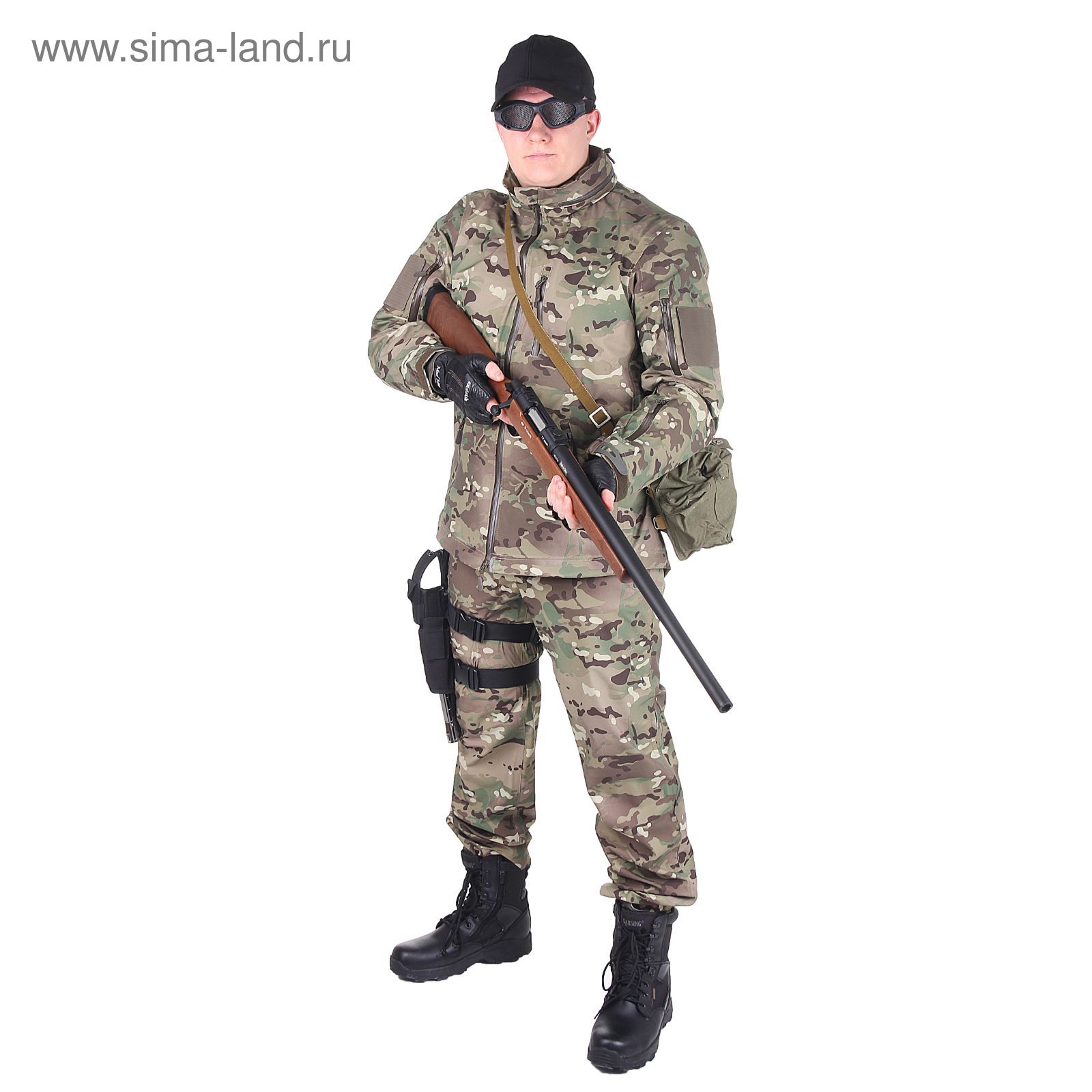 Костюм для спецназа влагозащитный МПА-25 (тк. курт. мембр.) мультикам(56/5)
