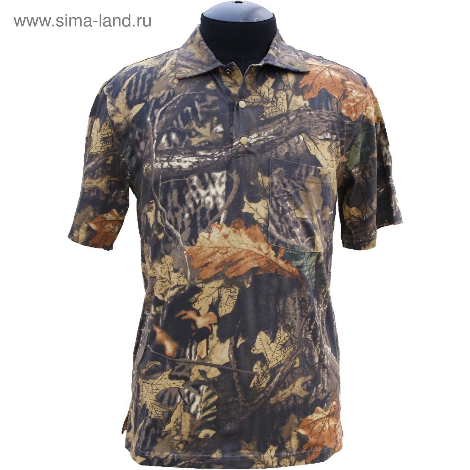 Рубашка с коротким рукавом (лес) 46/170-176 р-р
