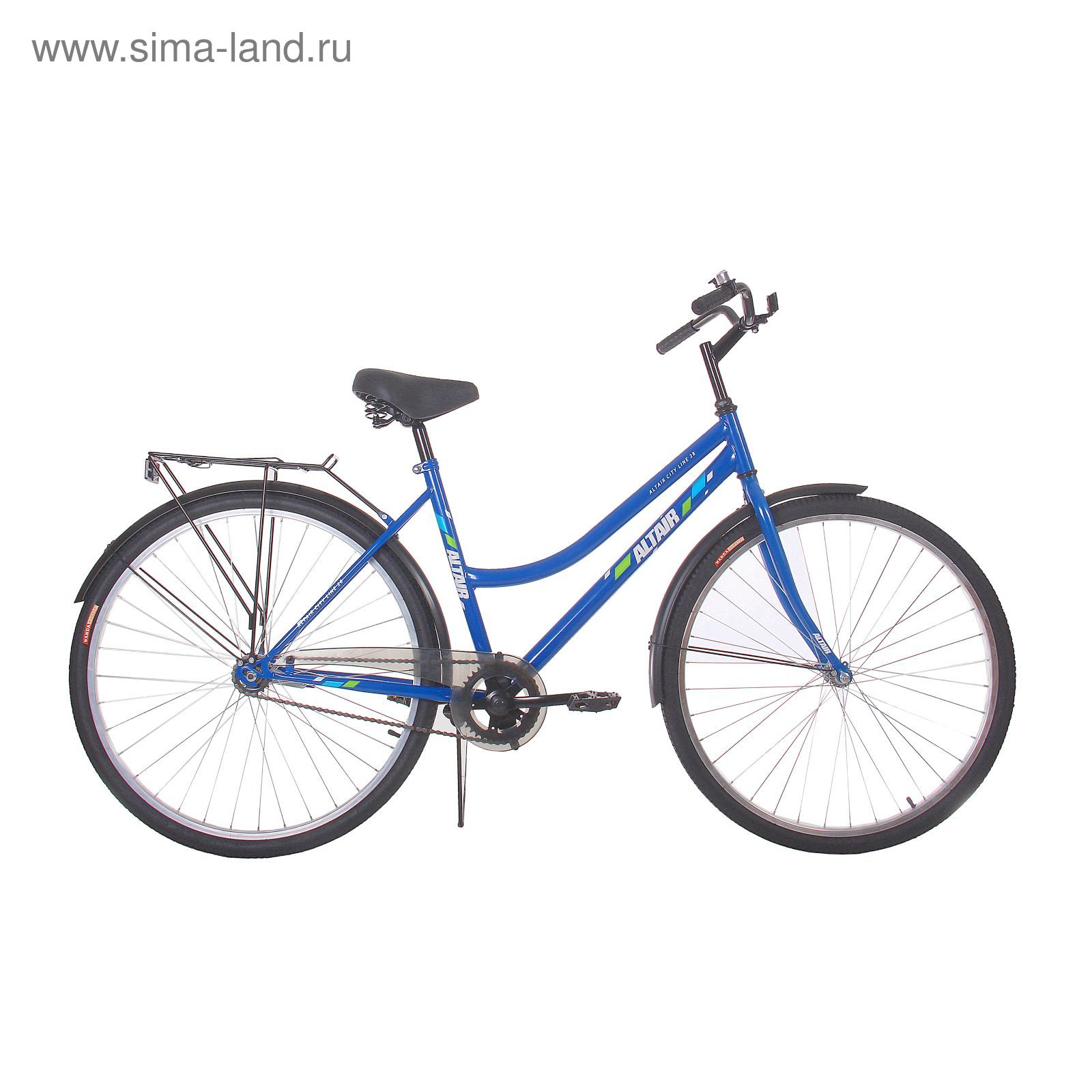 Велосипед 28" Altair City Low 28, 2017, цвет синий, размер 19"