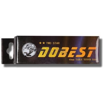 Шарики для настольного тенниса 40мм DOBEST 2 звезды 01-BA