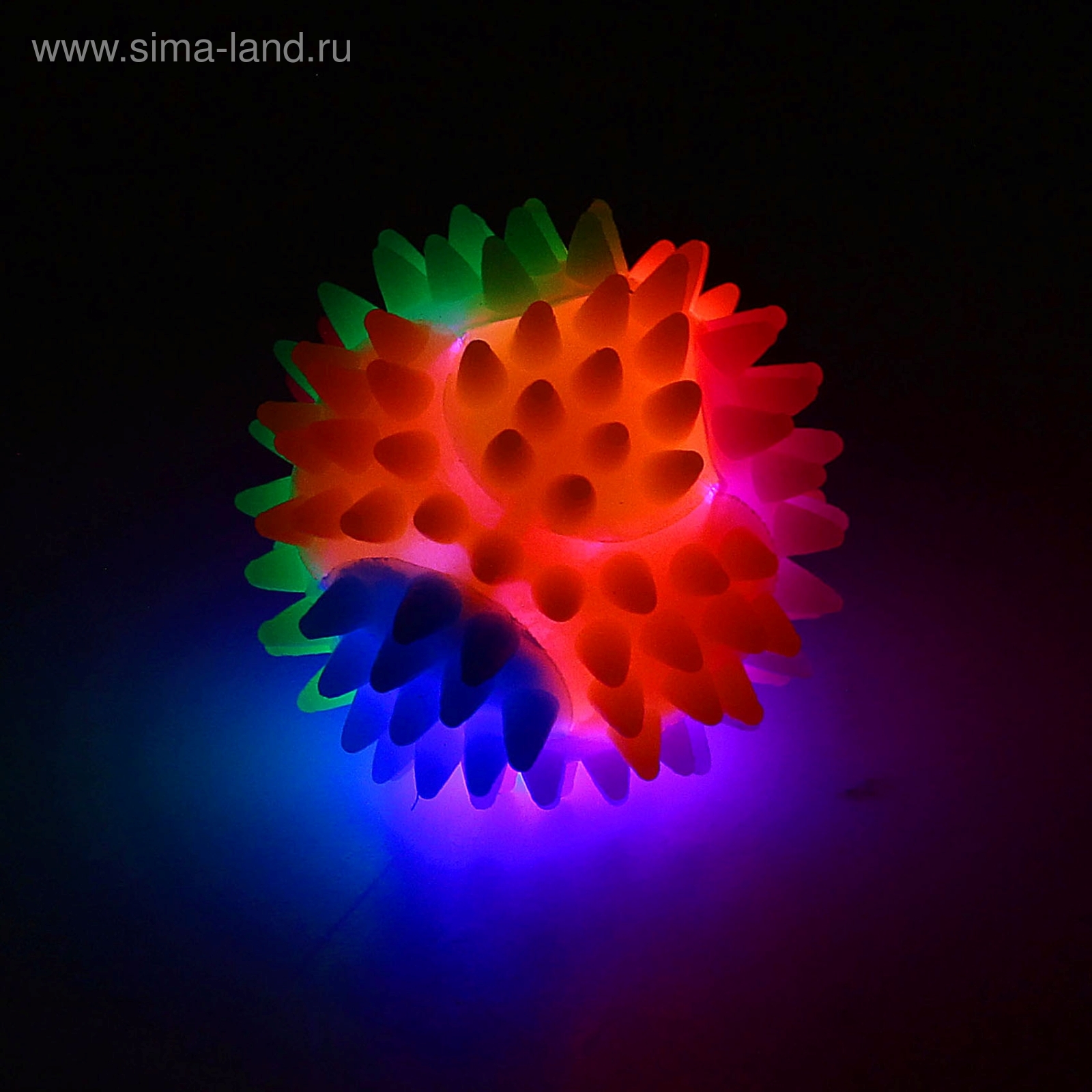 Мяч световой, 6 см, цвета МИКС