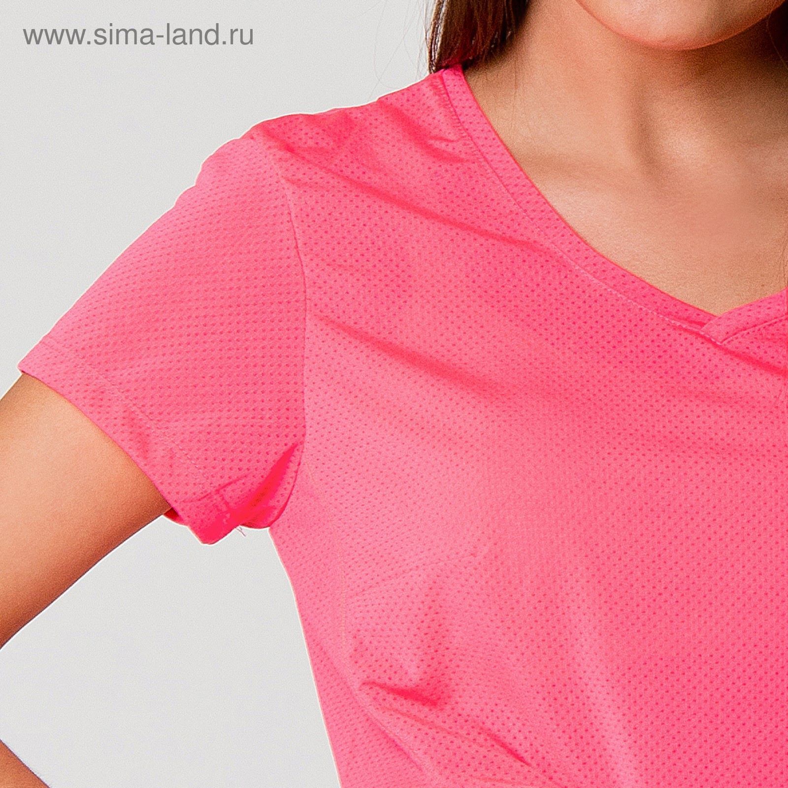 Спортивная футболка ONLITOP Summer pink р-р S,90% п/э,10% спандекс