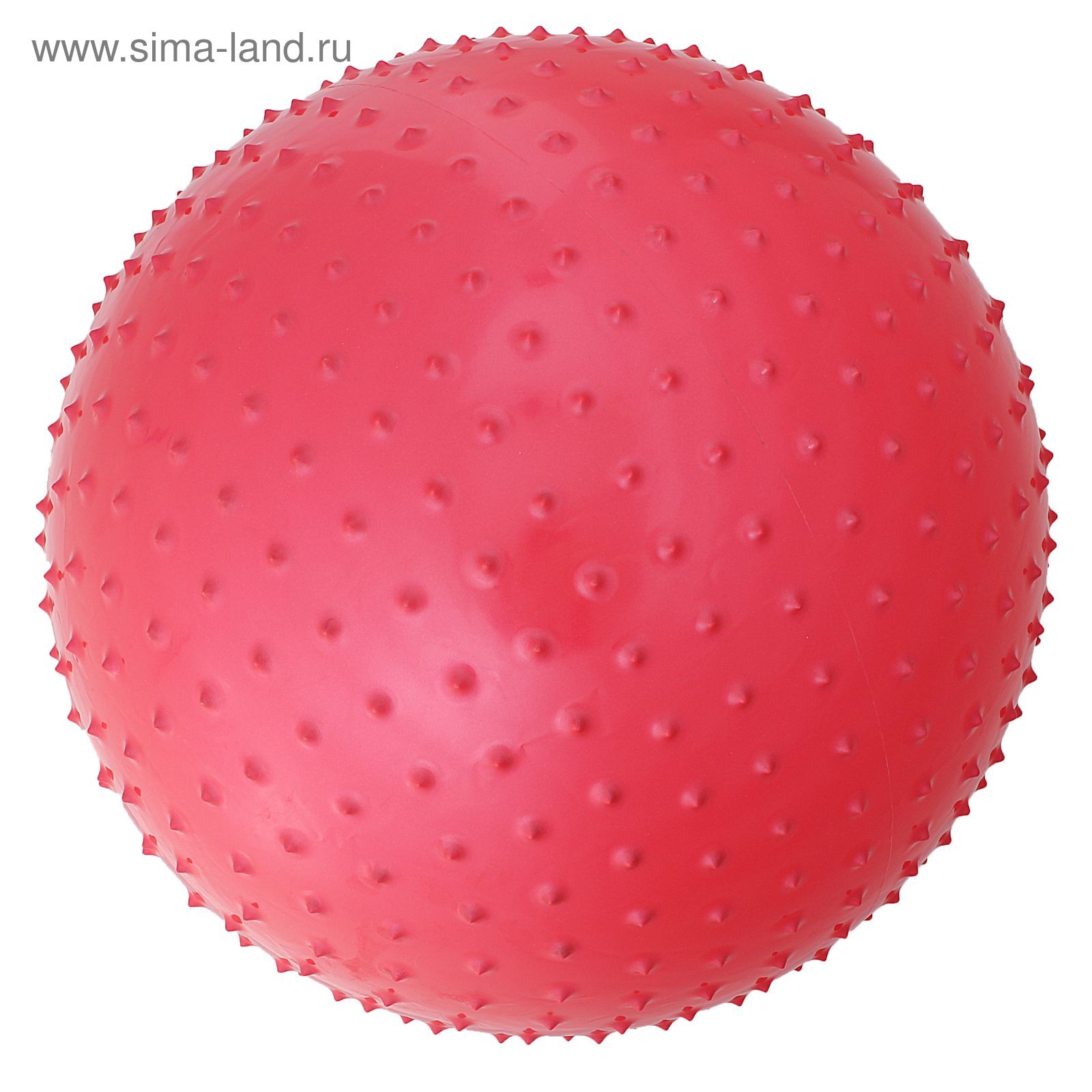 Мяч гимнастический массажный d=55см 600 гр, цвета МИКС