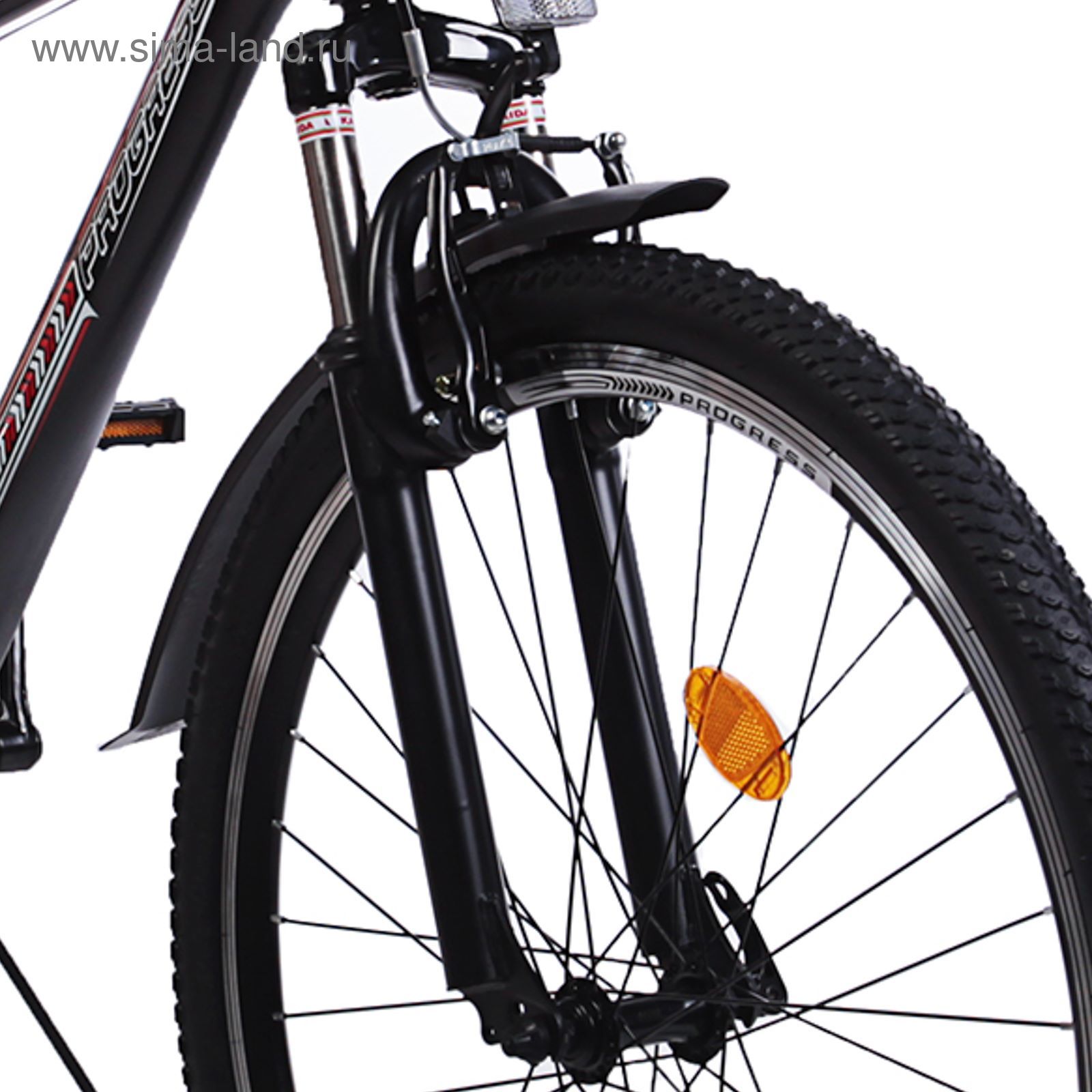 Велосипед 26" Progress модель Advance RUS, 2017, цвет черный, размер 17"