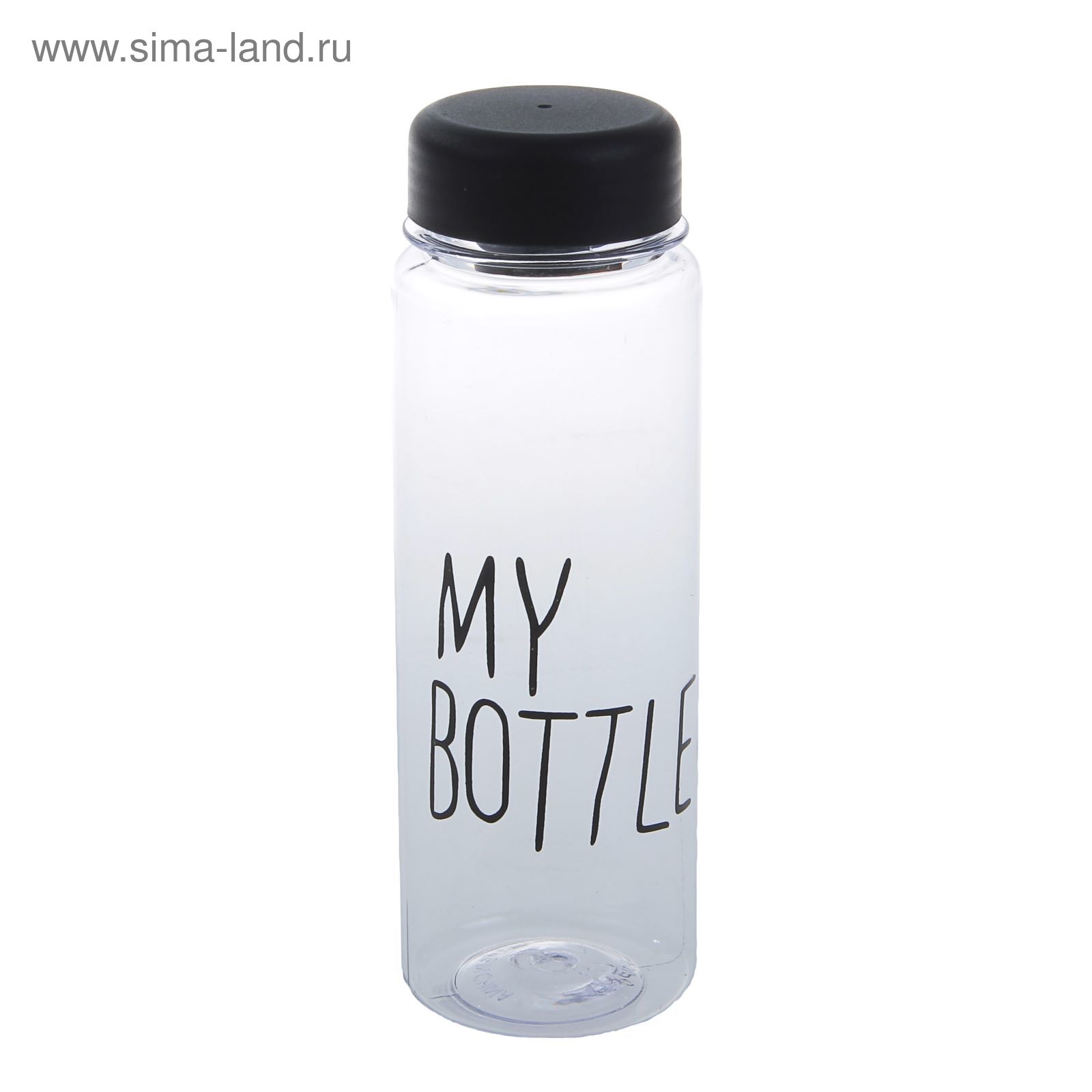 Бутылка "My bottle" 400 мл 6х19,5 см, цвета МИКС