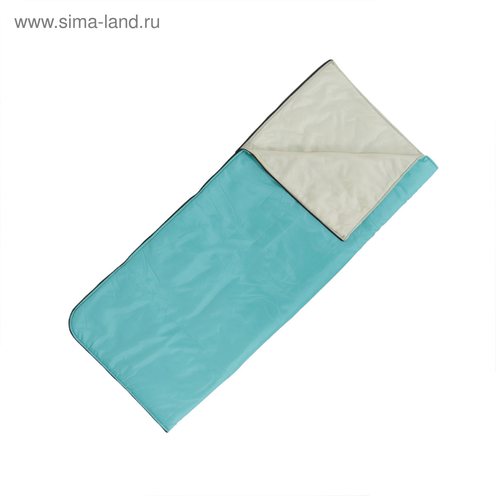 Спальный мешок-одеяло "Эконом+", 2-х слойный, размер 185 х 70 см, цвет микс