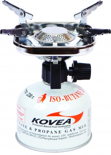 Горелка газовая Kovea TKB-8901, прямоугольная ветрозащита