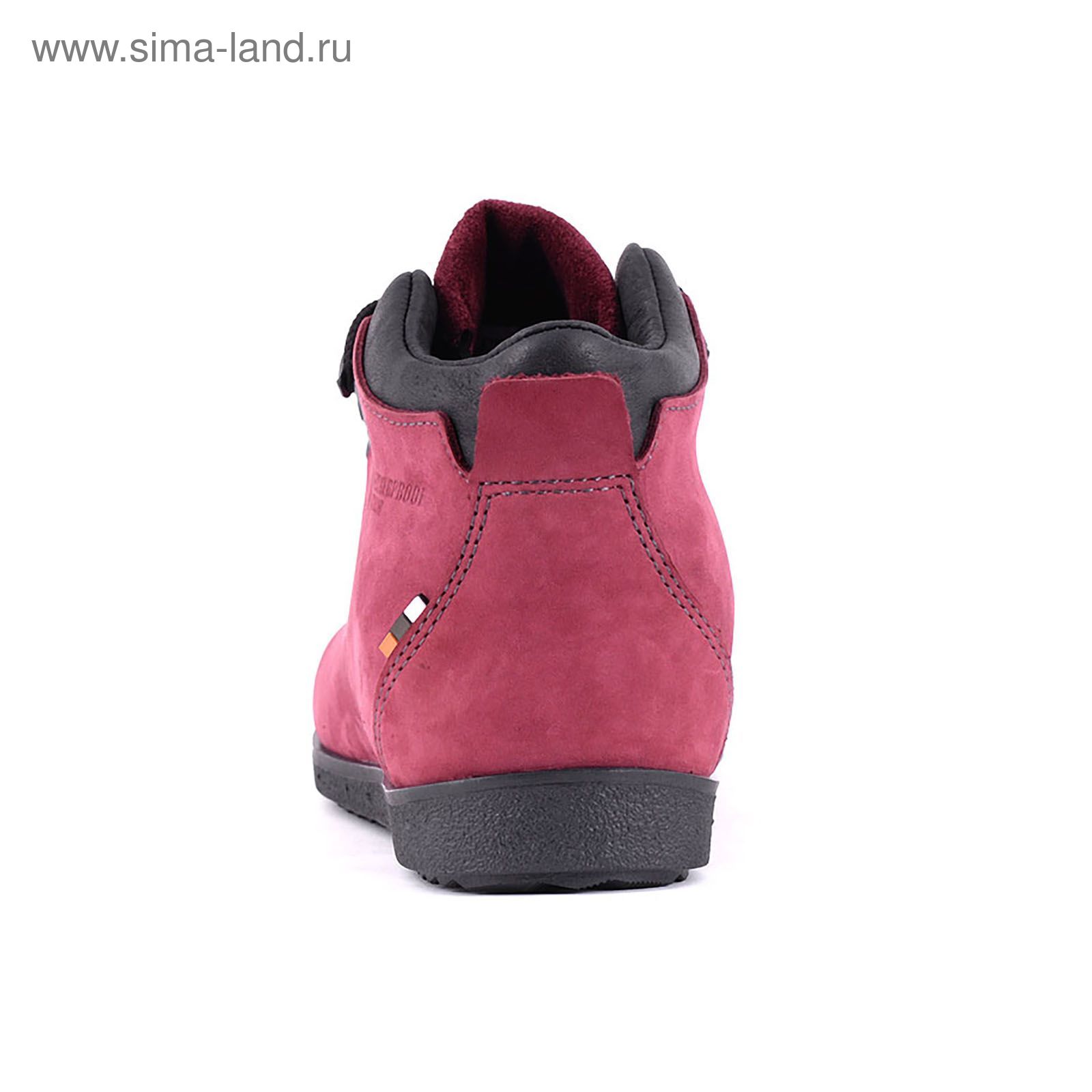 Ботинки TREK Спорт 77-30 капровелюр (бордово-розовый) (р.40)