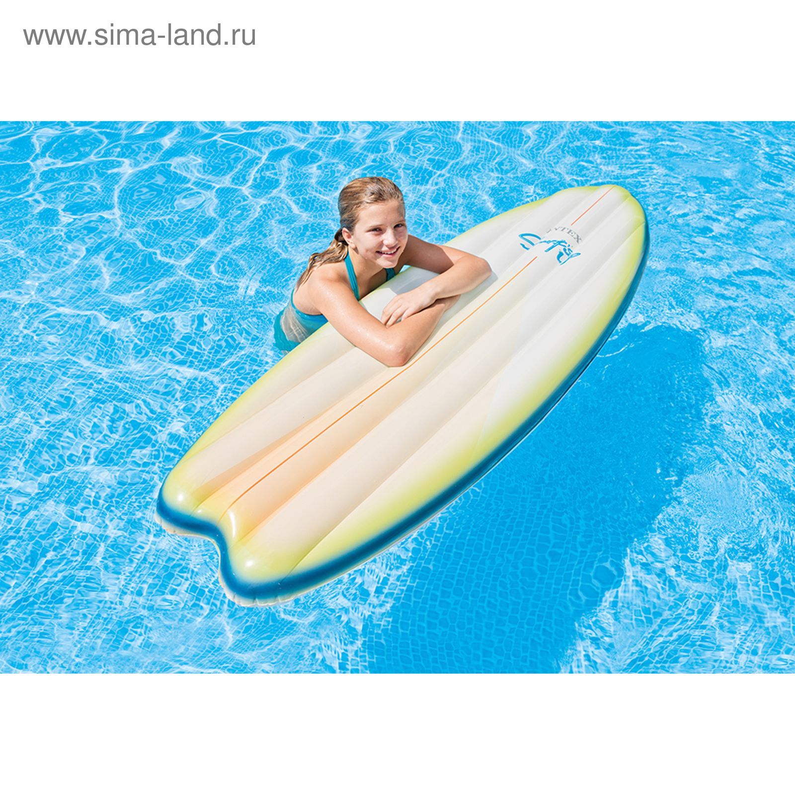 Матрас "Доска для сёрфинга", 178 х 69 см, цвета МИКС