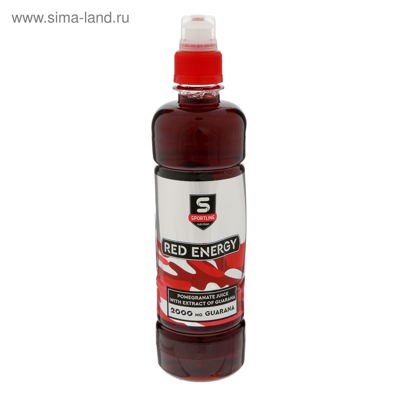 Напиток SportLine Red Energy 2000mg 500ml (Гранат)