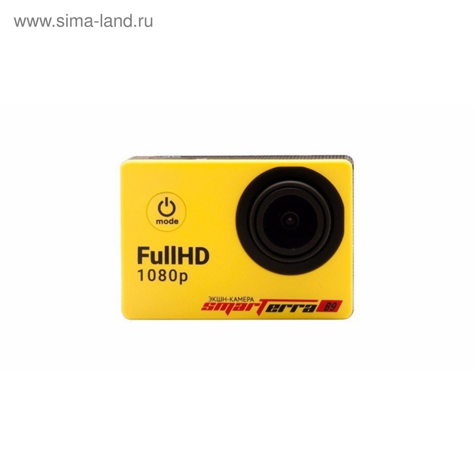 Экшн-камера Smarterra B9 1xCMOS 2Mpix желтый