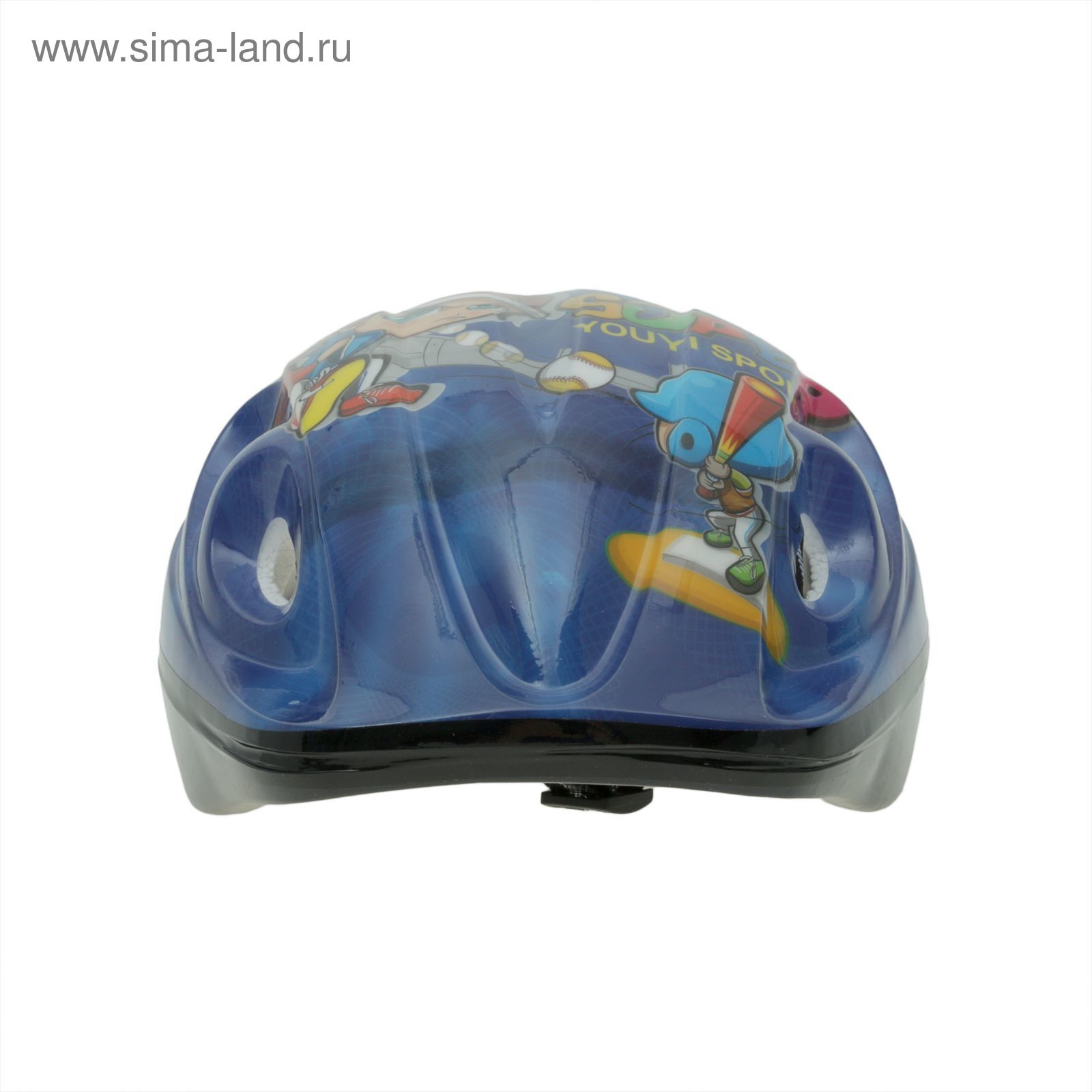 Шлем защитный OT-S502 детский р S (52-54 см), цвет синий