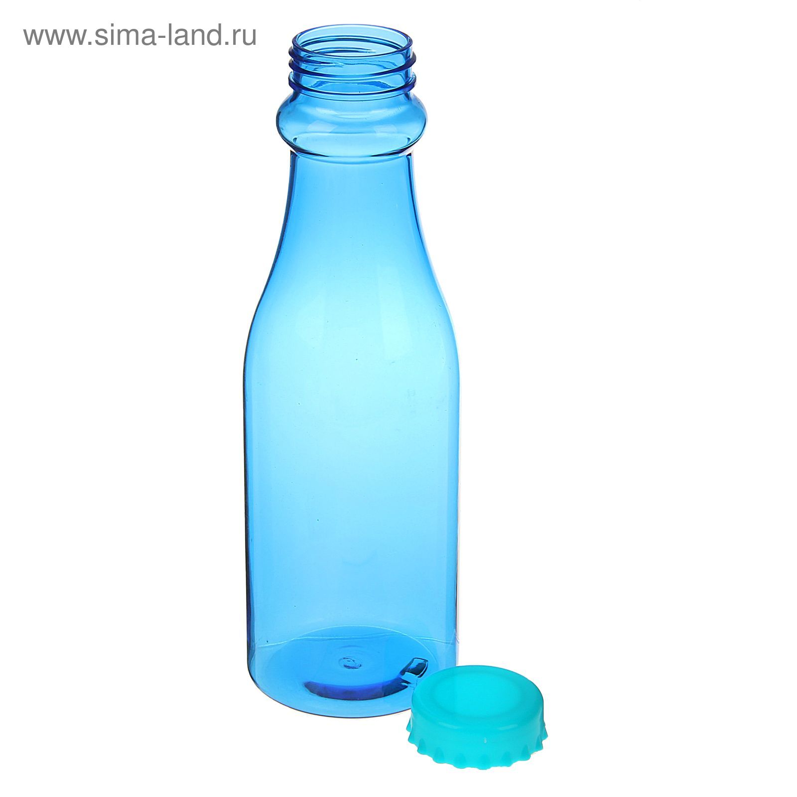 Бутылка спортивная Laguna, 600 мл, голубая