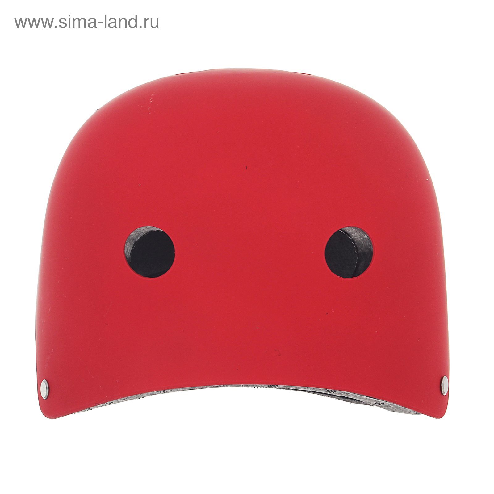 Шлем велосипедиста взрослый ОТ-GK1, матовый, красный d=56 см