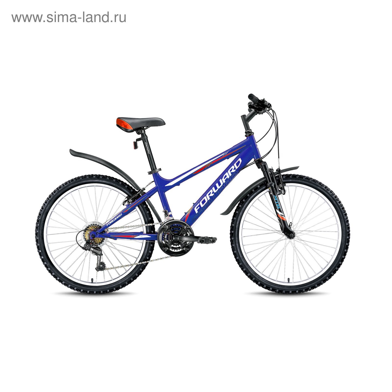Велосипед 24" Forward Titan 2.0, 2016, цвет синий, размер 14"