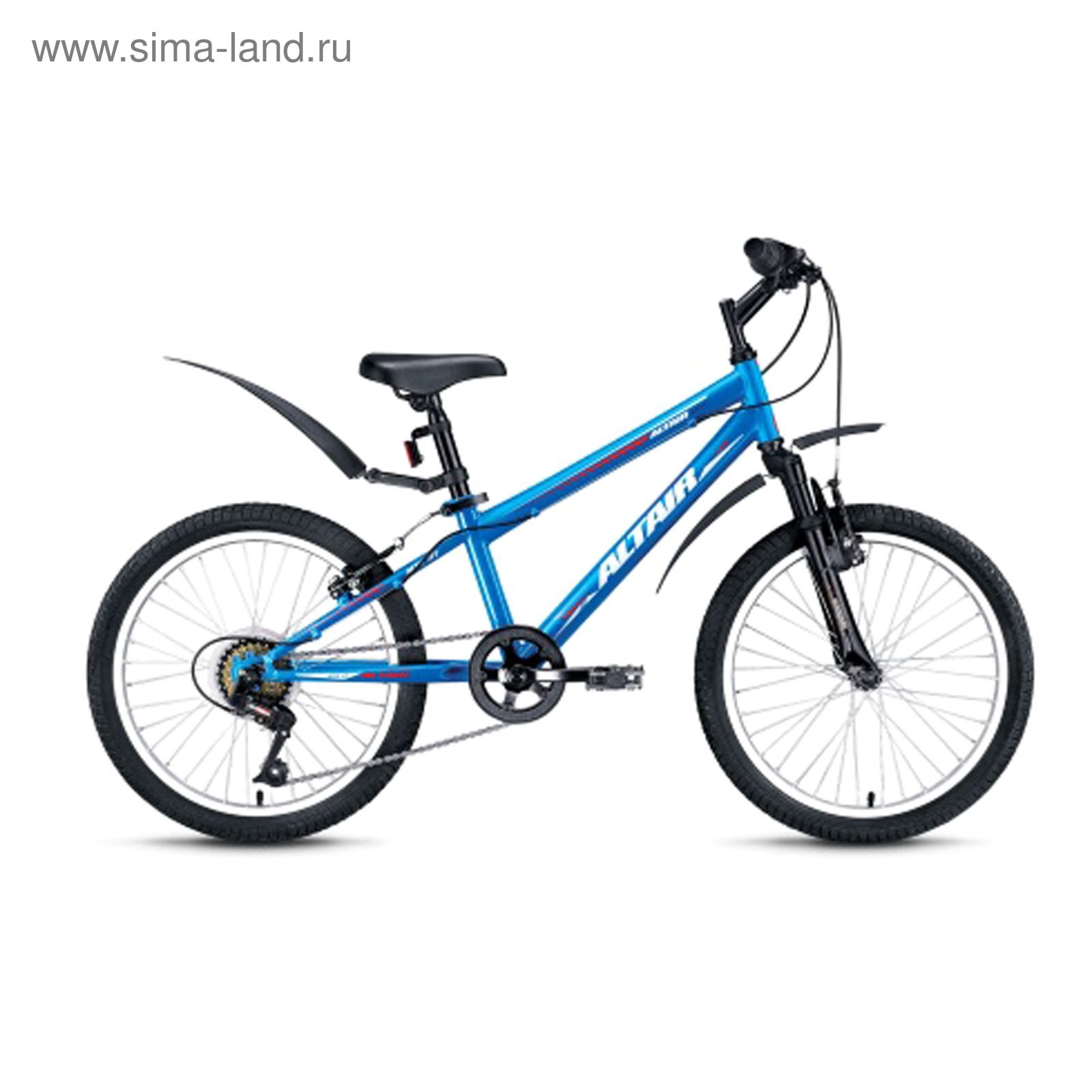 Велосипед 20" Altair MTB HT 20, 2017, цвет синий, размер 11"