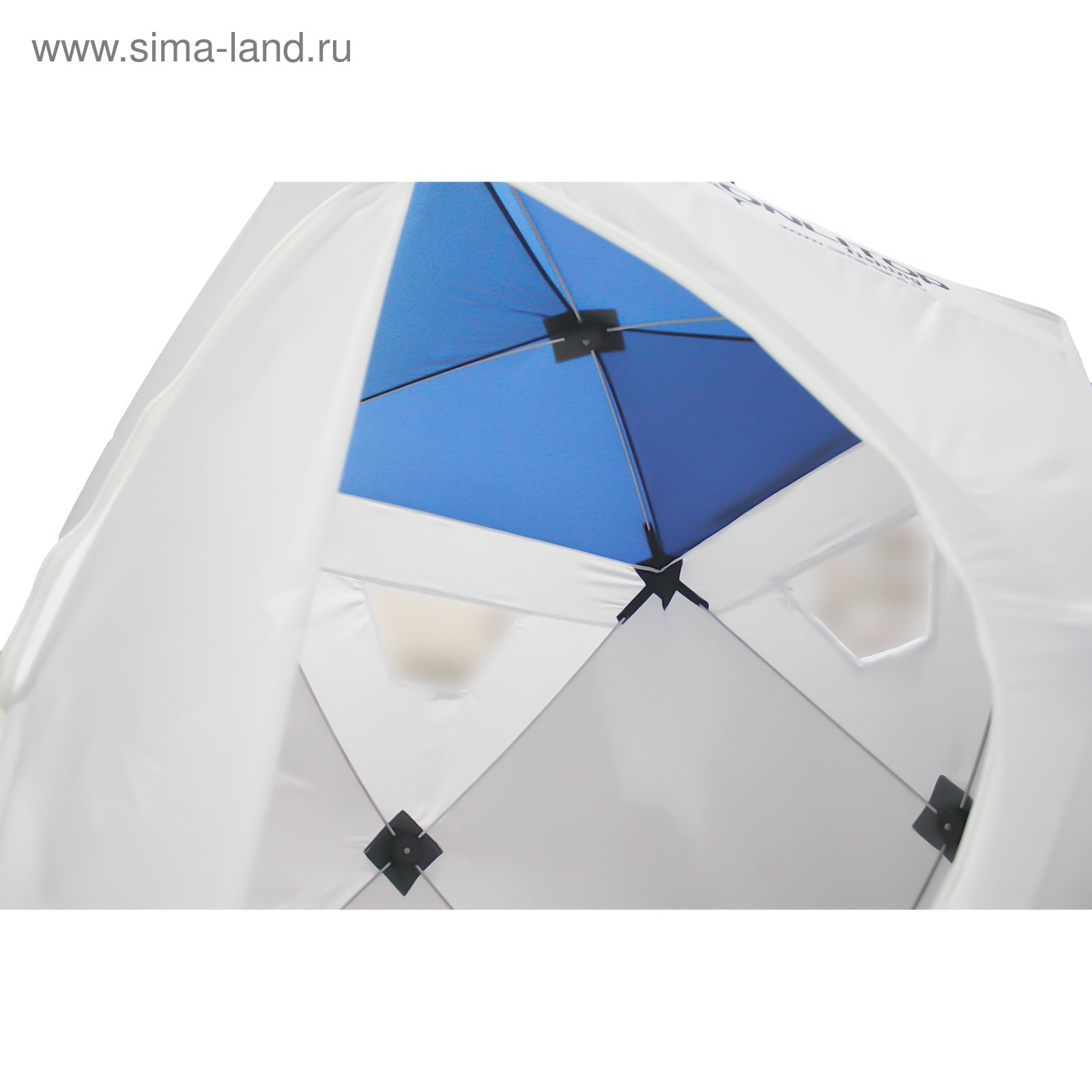 Палатка "Призма Люкс" 150, 1-слойная, цвет бело-синий