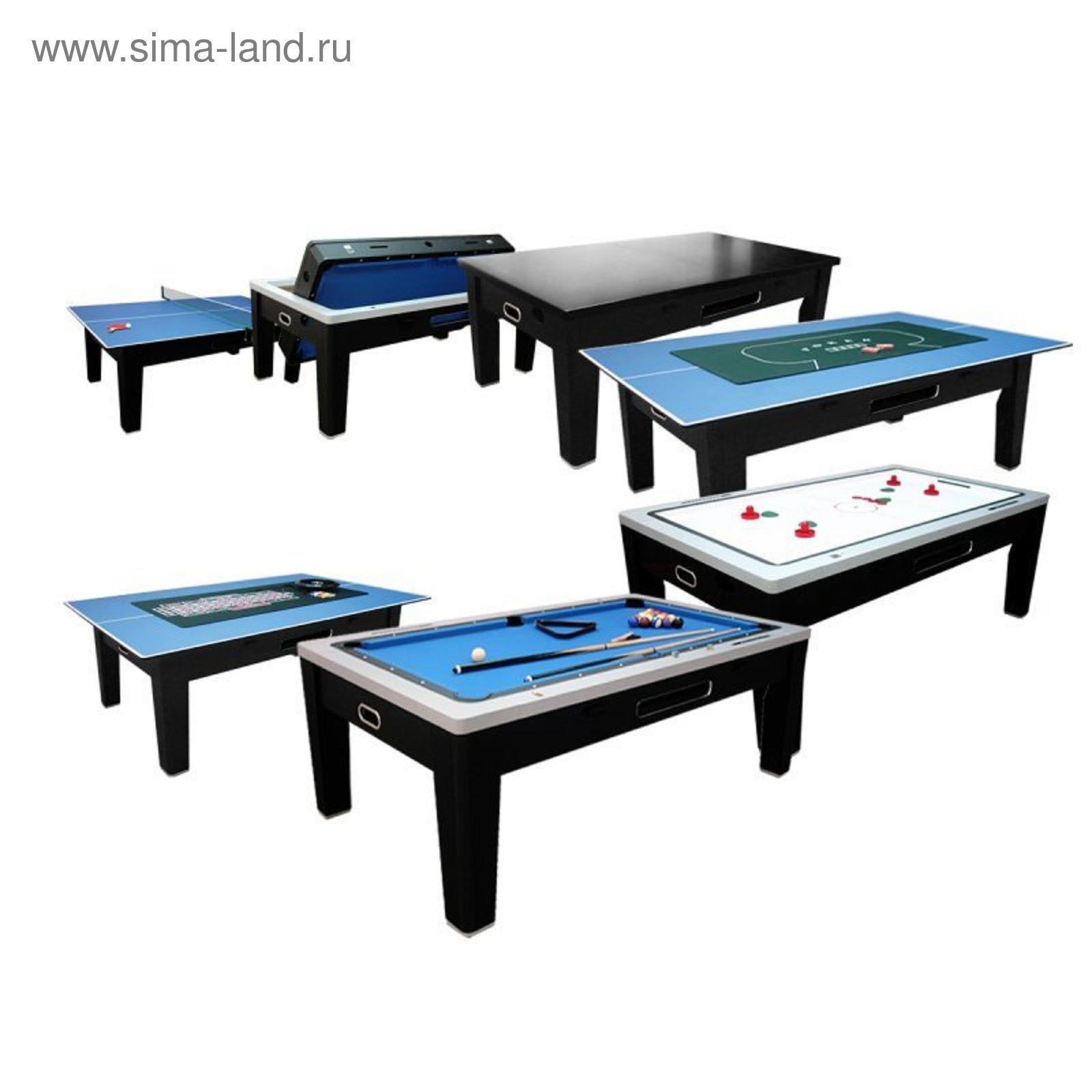Игровой стол - многофункциональный «Dybior Mistral» (черный)