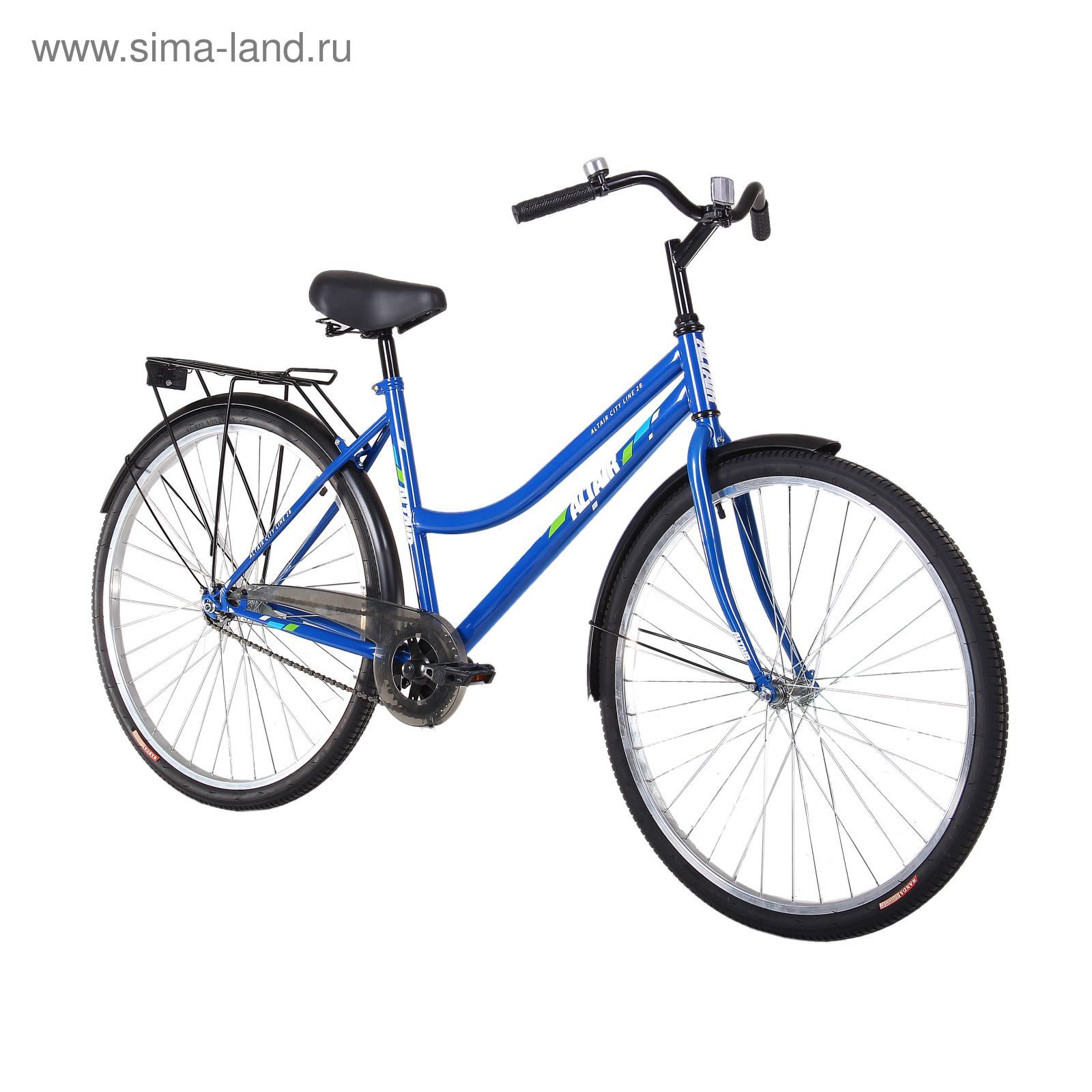 Велосипед 28" Altair City Low 28, 2017, цвет синий, размер 19"