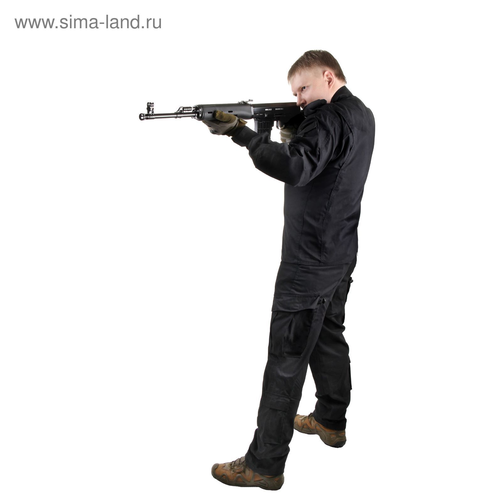 Костюм для спецназа летний МПА-04 (НАТО-1) черный, ткань Мираж-210 (52/4)