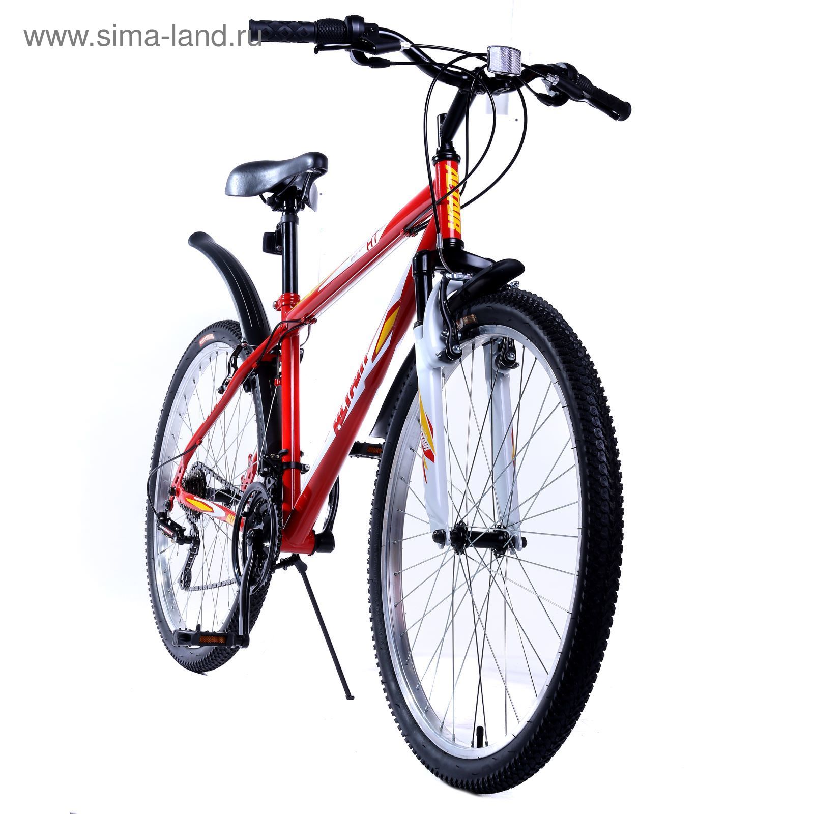 Велосипед 26" Altair MTB HT 26 2.0, 2017, цвет красный, размер 19"