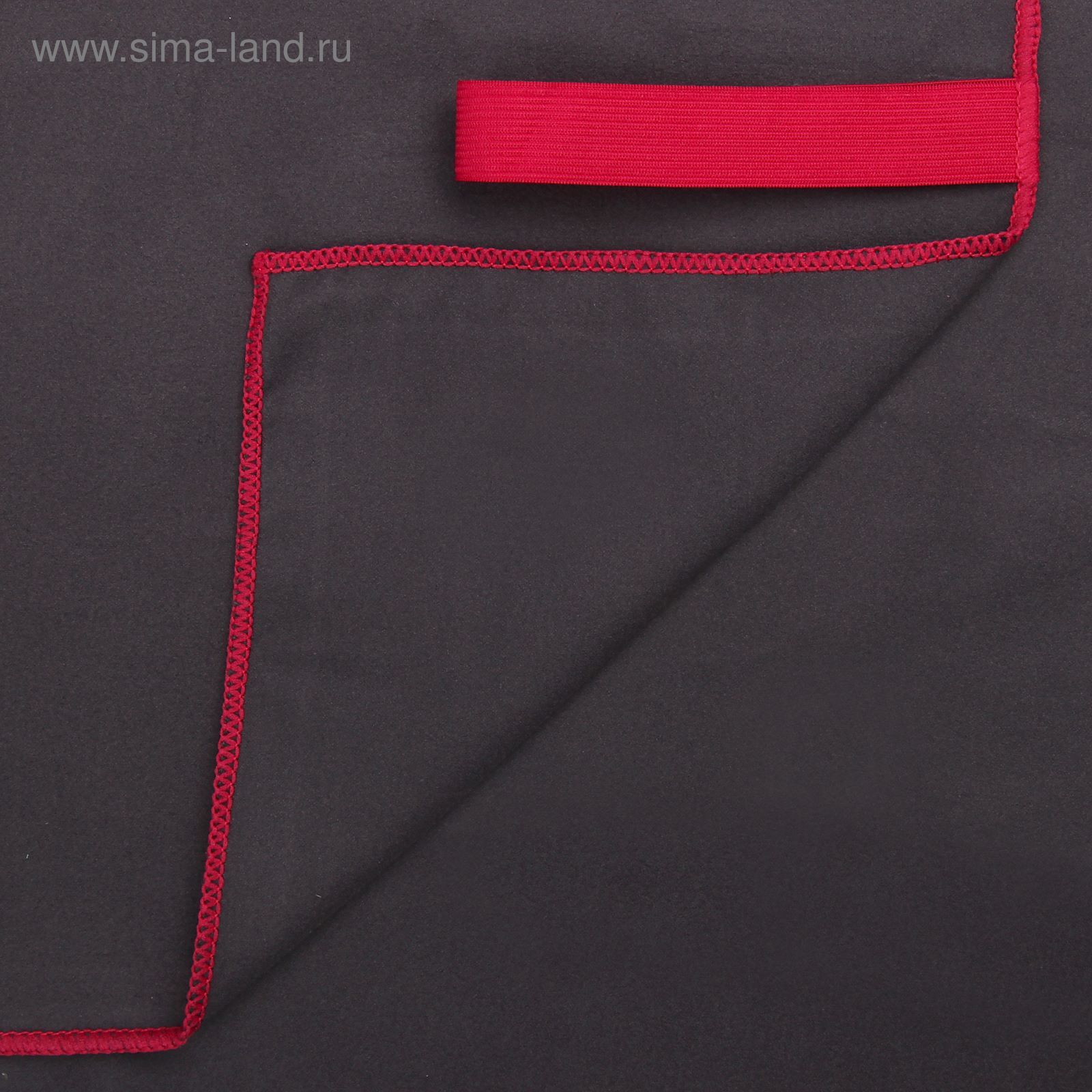 Спортивное полотенце ONLITOP, размер 40х55 см, серый, 200 г/м2