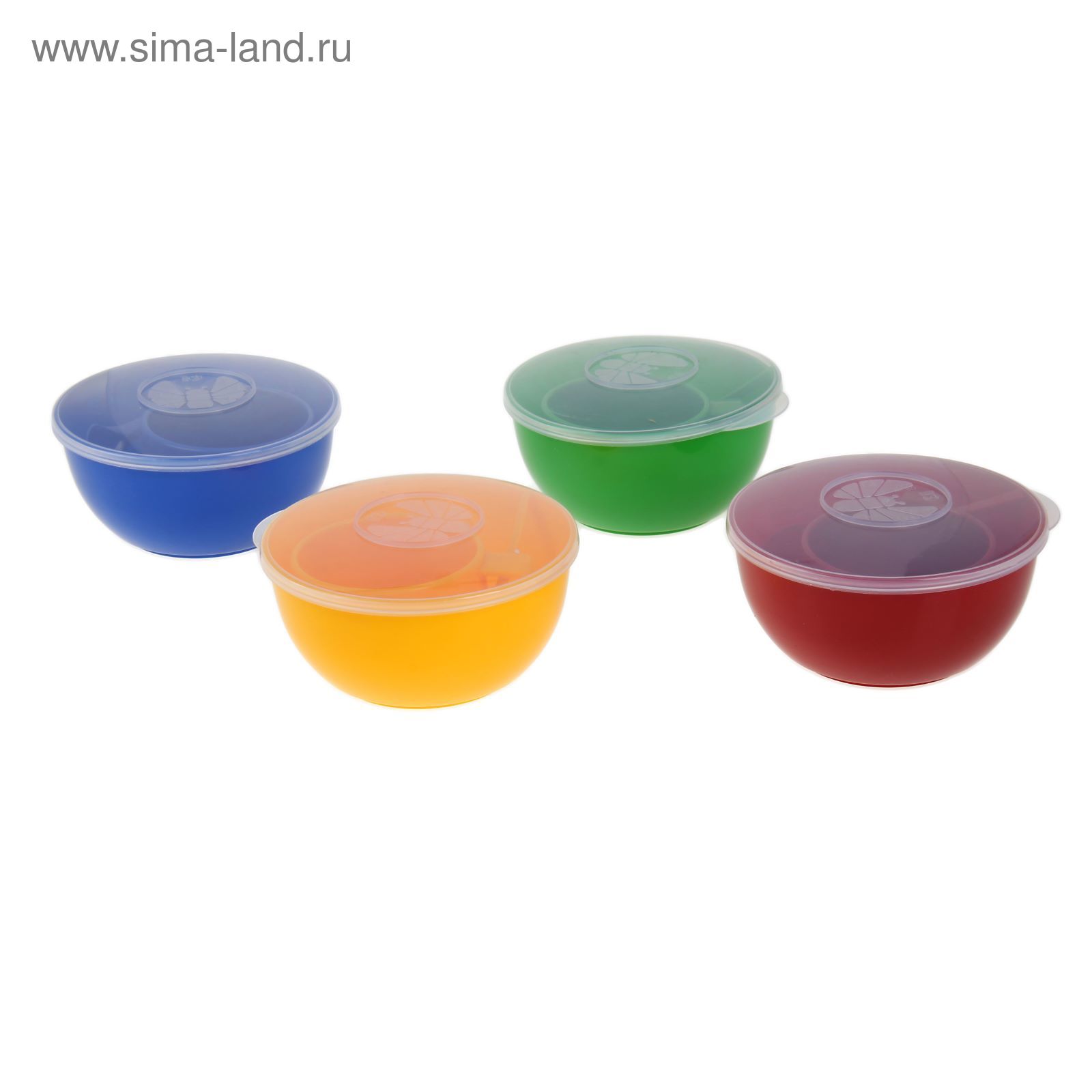 Дорожный набор посуды на 1 персону, цвет МИКС