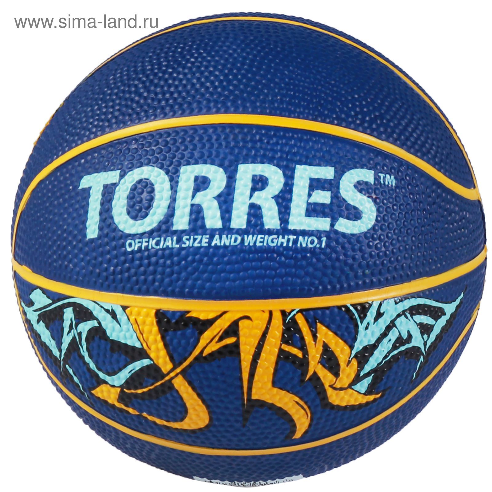 Мяч баскетбольный сувенирный Torres Jam, B00041, размер 1