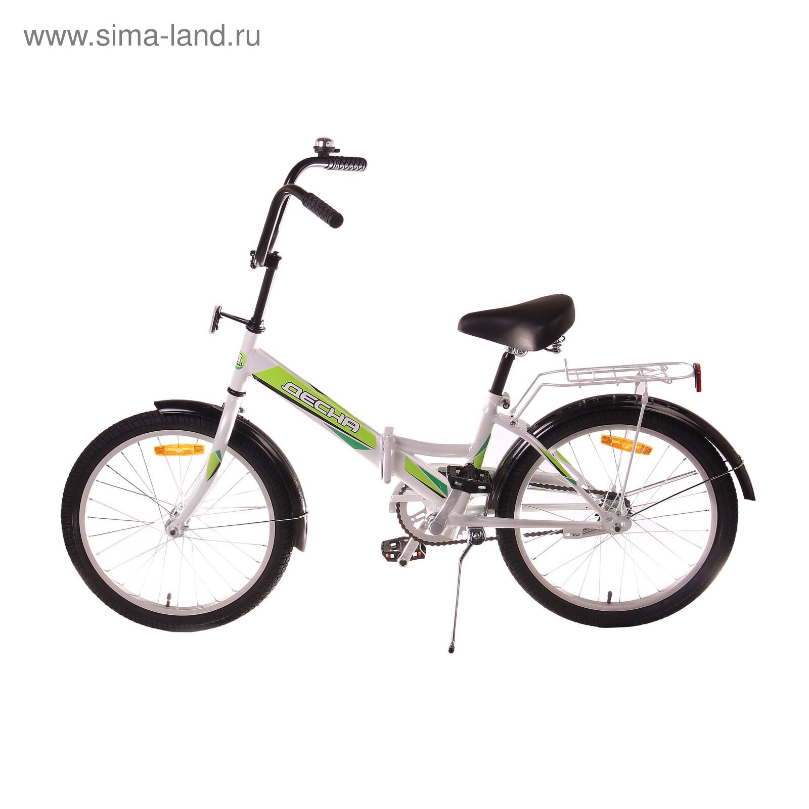 Велосипед 20" Десна-2100 Z010, 2017, цвет белый, размер 12"