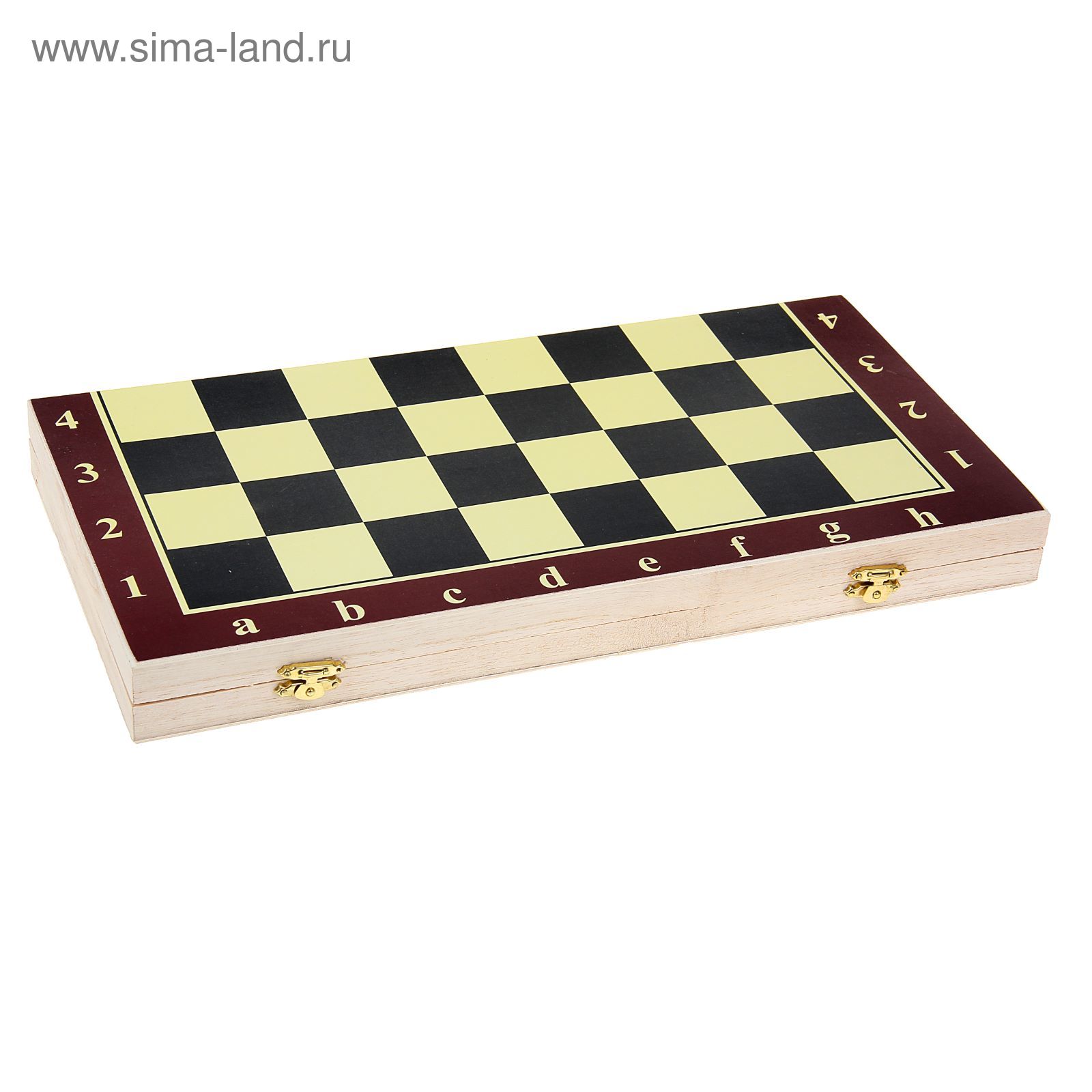 Настольные шахматы, поле 29 × 29 см, УЦЕНКА (незначительные перекосы доски)