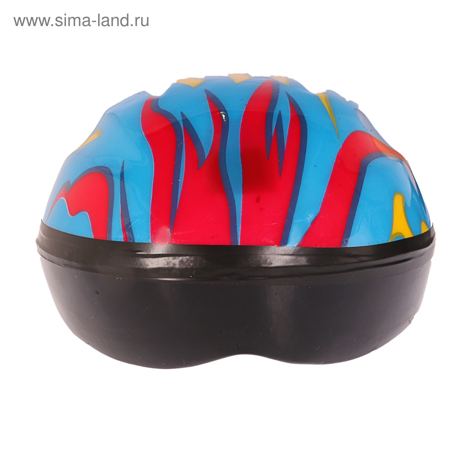 Шлем защитный детский OT-H6, размер S (52-54 см), цвет: синий