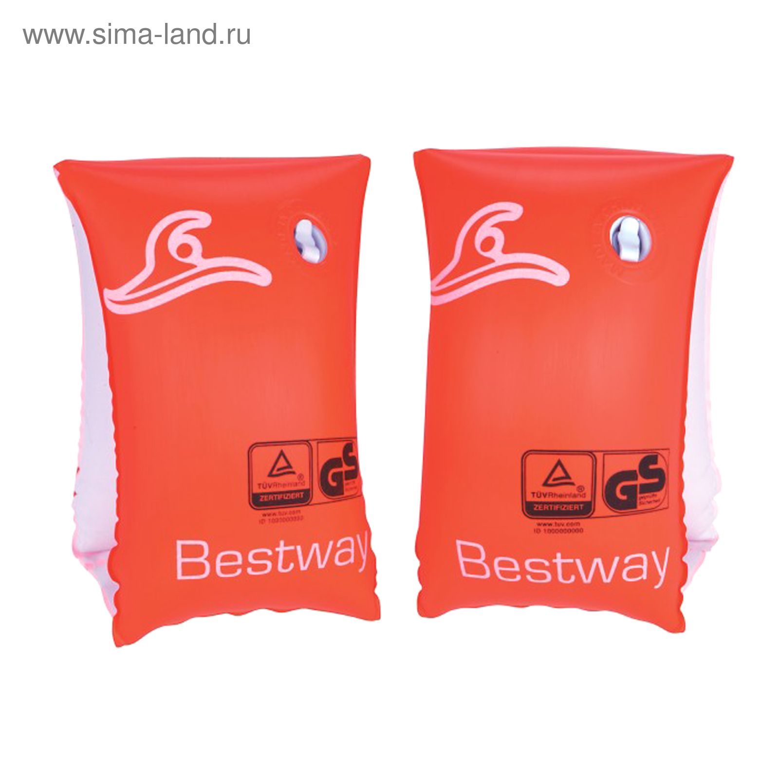 Нарукавники для плавания Safe-2-Swim, 25 х 15 см, 3-6 лет Bestway