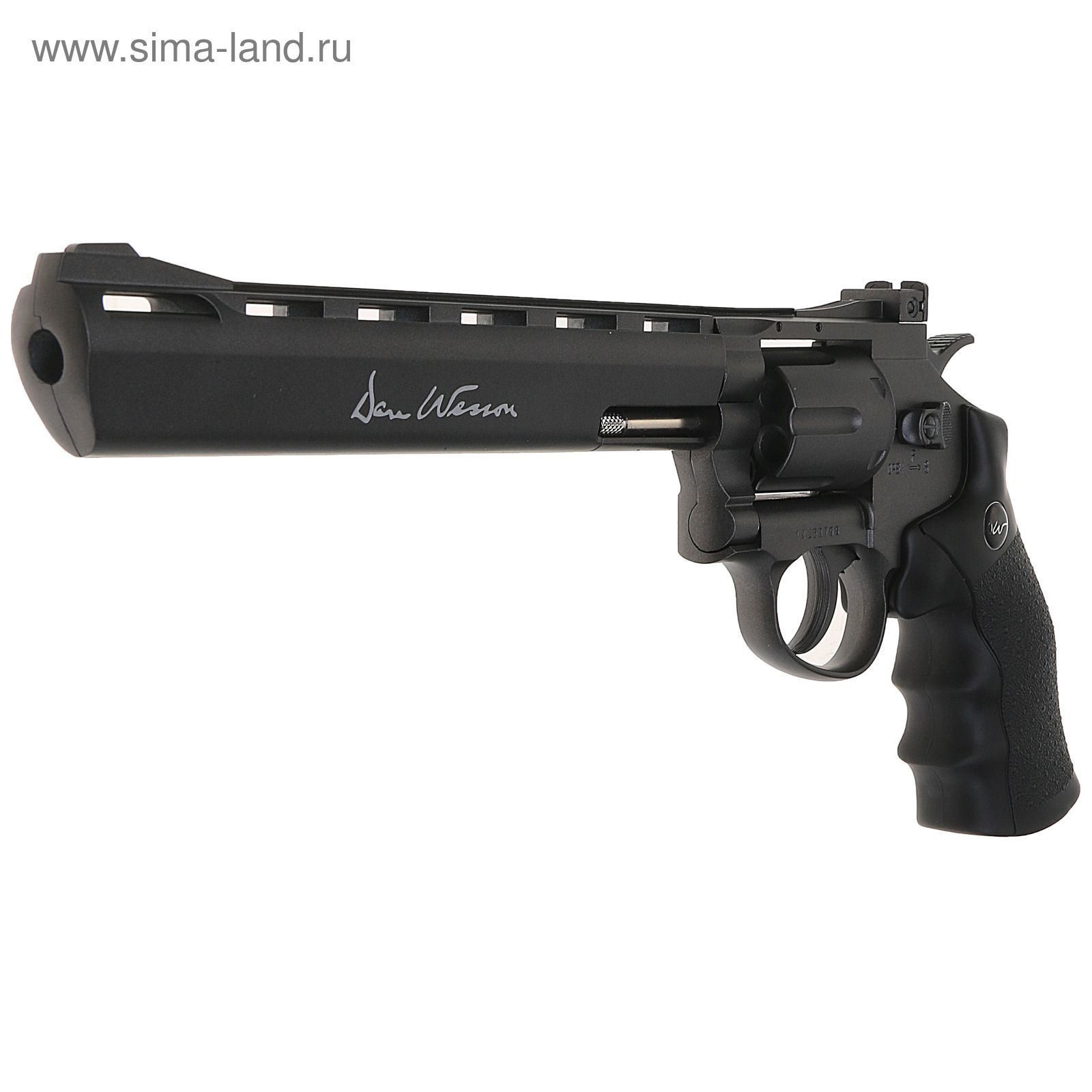 Револьвер Dan Wesson 8" металл/серый (6 ВВ /одиночного/двойного действия)