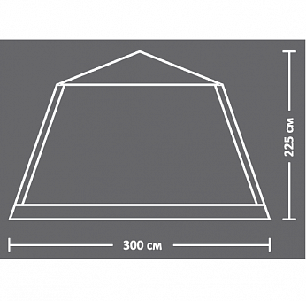 Тент-шатер Campack Tent A-2501W, автомат (со стенками)