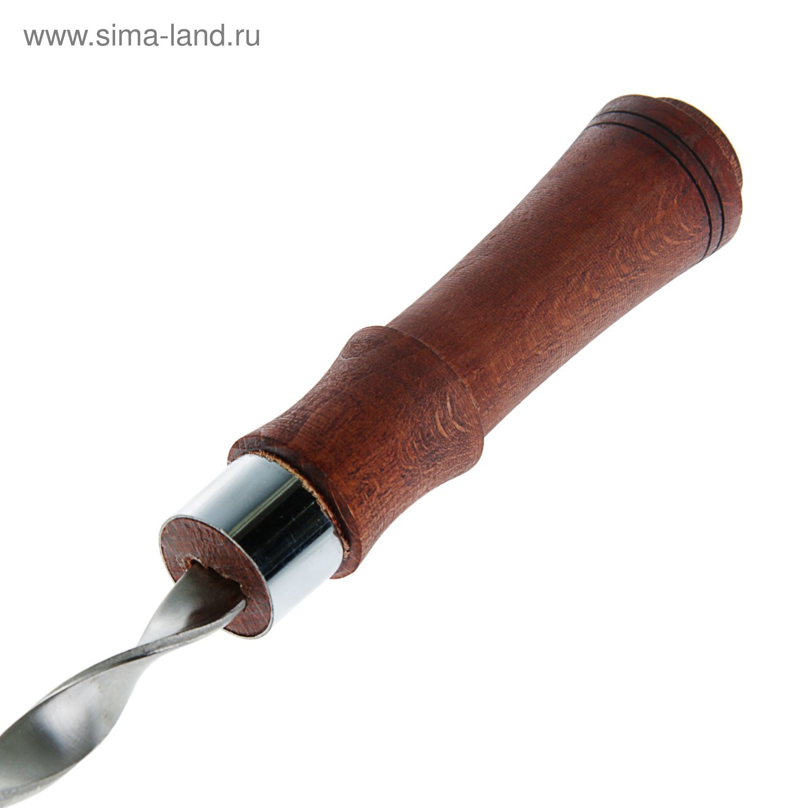 Шампур с деревянной ручкой, 57см