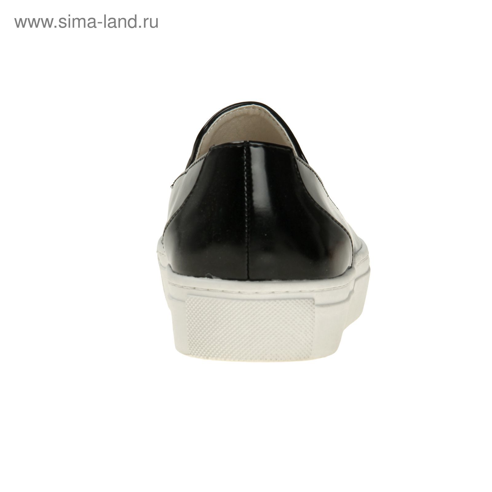 Туфли (слипоны) женские, цвет чёрный, размер 38 (арт. 1616033019)