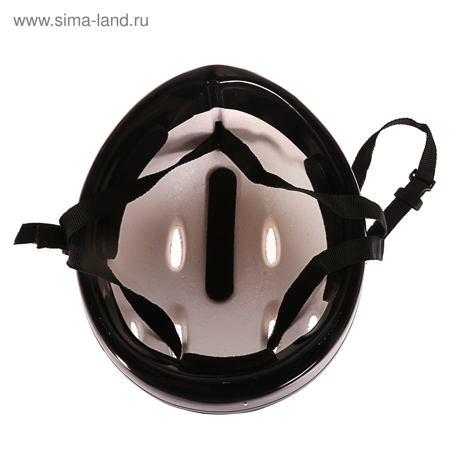 Шлем защитный детский OT-H6, размер S (52-54 см), цвет: черный