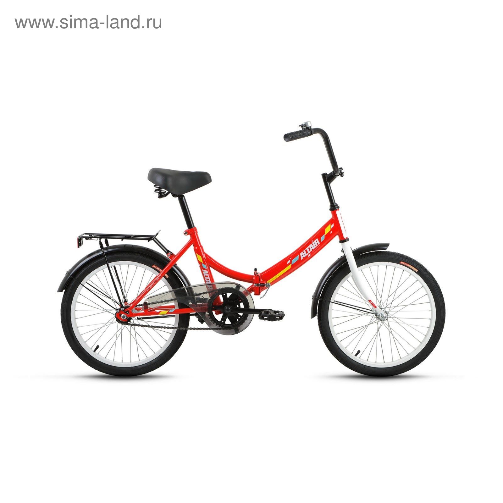 Велосипед 20" Altair City 20, 2017, цвет красный, размер 14"
